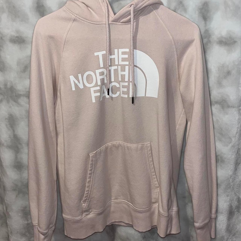Pink North Face Hoodie